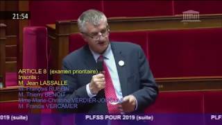 CLASH  Jean Lassalle explose la ministre de la santé Agnes Buzyn [upl. by Atterg]