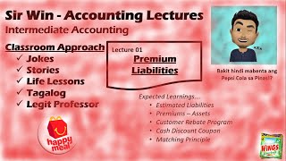 Lecture 01 Premium Liabilities Estimated Liabilities Intermediate Accounting [upl. by Jesh]