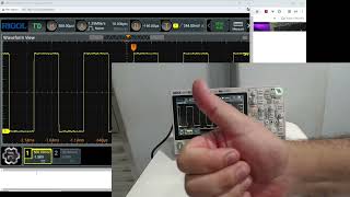 742  Conexão do Osciloscópio RIGOL na Internet [upl. by Hubbard]