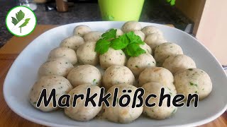 Frische Markklößchen selber machen Rezept [upl. by Einttirb]