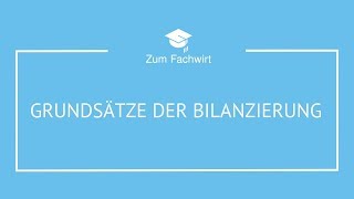 Grundsätze der Bewertung und Bilanzierung GOB [upl. by Arlin]