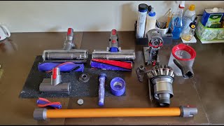 Dyson V8 Absolute Cordless Vacuum Tune Up  Cleaning and Maintenance Tips [upl. by Slavic]