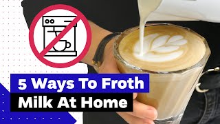 How To Froth Milk At Home Best Milk Frothers Review [upl. by Oicaroh]