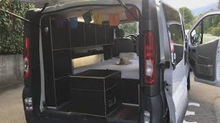 DIY Camper Van  Opel Vivaro Umbau  Conversion [upl. by Nywnorb908]