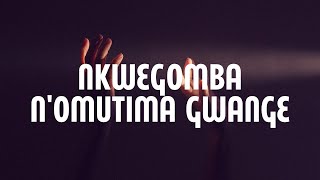 Nkwegomba Nomutima gwange Lyrics [upl. by Averat]