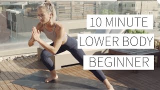 10 MINUTE LOWER BODY BEGINNER WORKOUT  Lower body workout for beginners  Dr LA Thoma Gustin [upl. by Aiam]