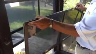 Care amp Cleaning Of The Sunspace WeatherMaster Porch Windows [upl. by Ardnua]