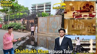 Shahrukh Khan House Mannat  Tour  Mumbais Most Expensive🤑 amp Luxurious House 😍 [upl. by Kissiah]