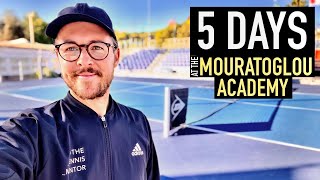 5 Days At The Mouratoglou Tennis Academy Vlog [upl. by Tommie]