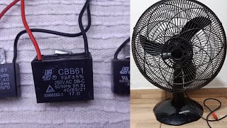 capacitor dos ventiladores  veja como testar e identificar quando ele realmente está com defeito [upl. by Kilby]