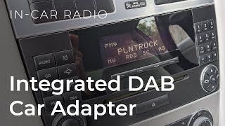 Add incar DAB with an integrated adapter [upl. by Farr]