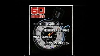 60 Minutes Australia GTV9 August 1990 intro only [upl. by Llorrad]