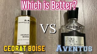 THE FINAL COMPARISON Mancera Cedrat Boise Vs Creed Aventus Review [upl. by Draude]