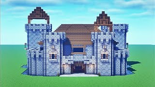 🏰 COME COSTRUIRE UN CASTELLO SU MINECRAFT  Minecraft Tutorial ITA [upl. by Weir]