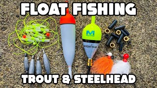 FLOAT FISHING For Steelhead  IN Depth HOW TO Sliding amp Fixed Setups [upl. by Alliuqahs796]