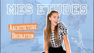 BILAN de mes études en ARCHITECTURE DINTERIEUR [upl. by Ynettirb]