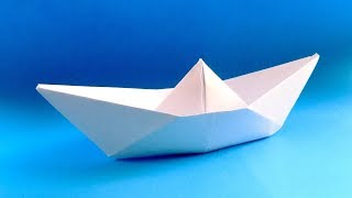 How To Make a Paper Boat That Floats  Origami Boat [upl. by Epolenep]