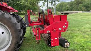 Brillion Alfalfa Grass Seeder SSP12 3 Point Hitch [upl. by Rolfston]