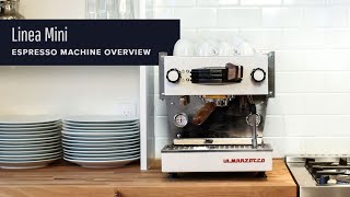 La Marzocco Linea Mini Espresso Machine Overview [upl. by Iolenta615]