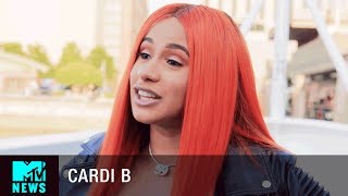 Cardi B on How Kodak Black Inspired Bodak Yellow  MTV News [upl. by Nidnal]