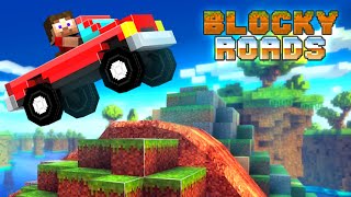 Blocky Roads  Google Play Trailer HD [upl. by Ilarin418]