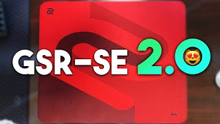 Zowie GSRSE ROUGE Mousepad Review [upl. by Sundstrom]