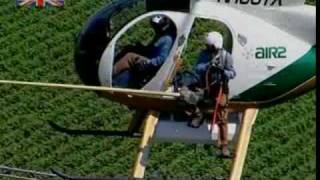 HotWashing the Insulators of a 500000 Volt Power Line [upl. by Eachern]