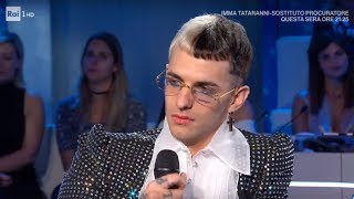 Achille Lauro dalle difficoltà al successo  Domenica In 06102019 [upl. by Haridan]