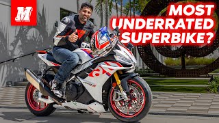 NEW Aprilia RSV4 First Ride amp Impressions [upl. by Gildea]