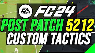 META 5212 POST PATCH CUSTOM TACTICS amp FORMATION GUIDE  EA FC 24 [upl. by Nbi]