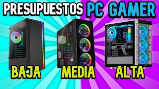 LOS 3 MEJORES PRESUPUESTOS PARA UNA PC GAMER 2023  ElKatUz [upl. by Atiuqcir349]