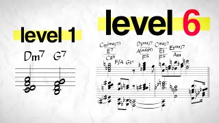 The 7 Levels of Jazz Harmony [upl. by Ahsataj107]