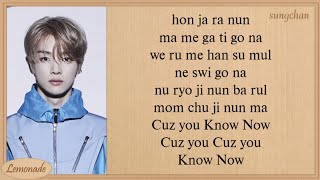 NCT U  Know Now Easy Lyrics [upl. by Merv]