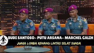 PEMENANG LOMBA RENANG LINTAS SELAT SUNDA  HITAM PUTIH 130318 24 [upl. by Berton]