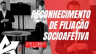 DIREITO DE FAMÍLIA Reconhecimento de filiação socioafetiva [upl. by Etem672]