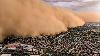 Videos de Desastres Naturales 12  Tormentas de Arena [upl. by Sarilda23]