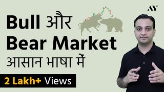 Bull Market amp Bear Market  Explained in Hindi [upl. by Dewey]