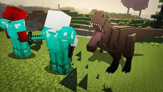 Surviving Dinosaurs in Minecraft [upl. by Elocon]