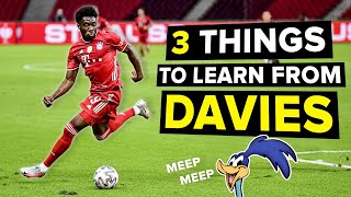 Even SLOW players can learn these 3 things from Alphonso Davies [upl. by Sillert421]