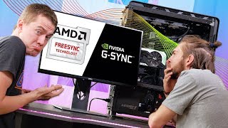 FreeSync vs GSync  Can You See The Difference [upl. by Kuth138]