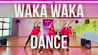 Shakira Waka Waka Kids Dance Warm Up Routine  Dance 2 Enhance Academy [upl. by Murry]