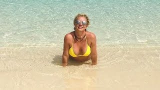 Britney Spears Shows Off Her Killer Bikini Bod In Turks and Caicos [upl. by Manas]