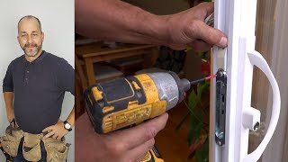 How to Replace a Patio Door Handle [upl. by Grubman]