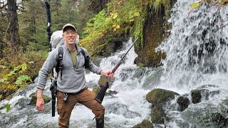 Stranded in Alaskas Rainforest  3 Days Solo camping [upl. by Akirret888]