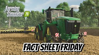 Fact Sheet Friday Pt6 Farming Simulator 25 XBOX [upl. by Malchus]