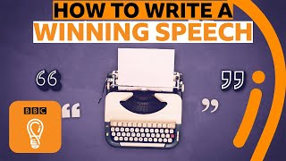 How to write a perfect speech  BBC Ideas [upl. by Ashien]