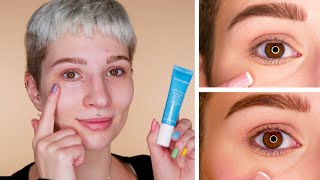 Neutrogena Hydro Boost Eye Gel Cream Review with Before And After Pictures  Makeup [upl. by Tterab]