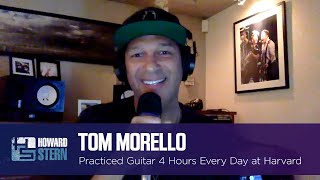 Tom Morello Practiced Guitar 4 Hours Every Day at Harvard [upl. by Llerrem498]