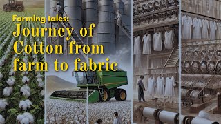 Journey of Cotton from Farm to Fabric [upl. by Leahcar40]