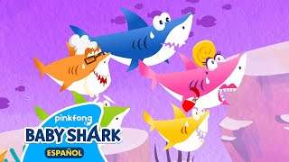 Tiburón Bebé  Baby Shark en español  Canciones Infantiles [upl. by Ruhnke]